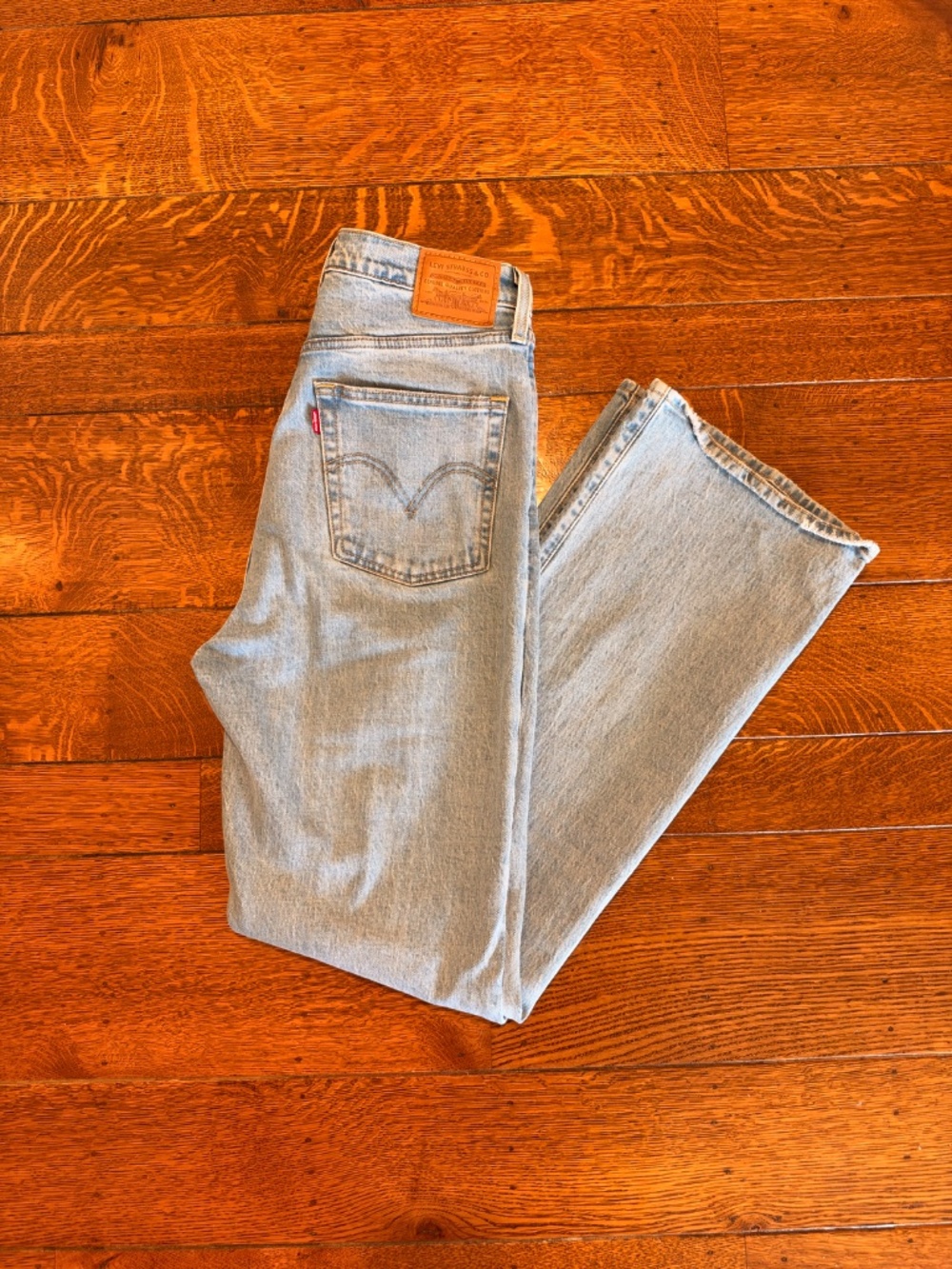 Levis Ribcage Bootcut Jeans - Picture 3 of 4